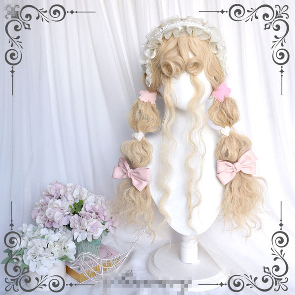 Lolita Retro Wool Curly Wig AN0415