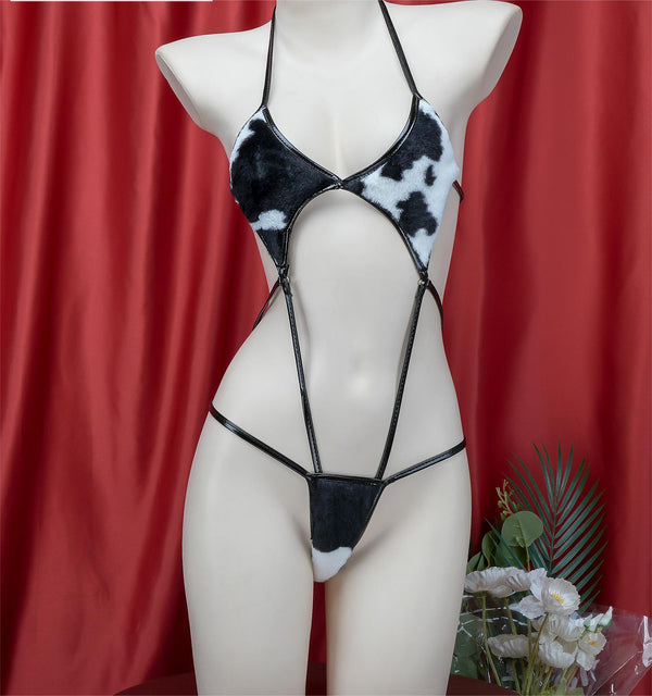 Plush Cow Bikini AN0299