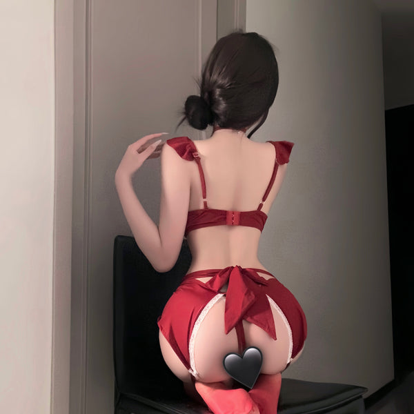 Red bodysuit AN130