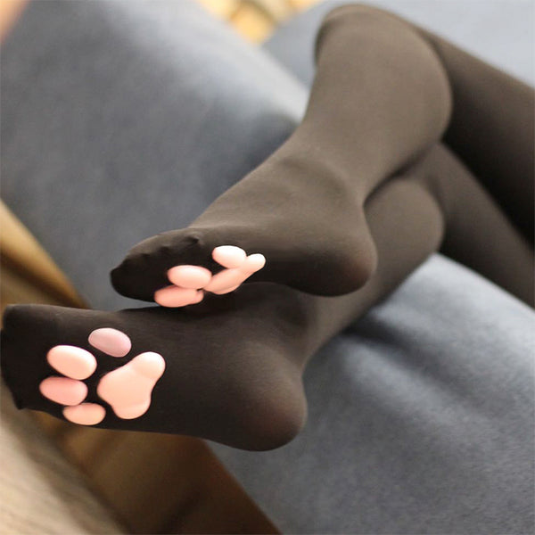 Cute cat pads over the knee stockings  AN0116