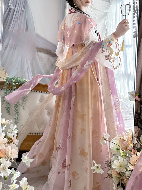 Pastel color daily Hanfu yc50075