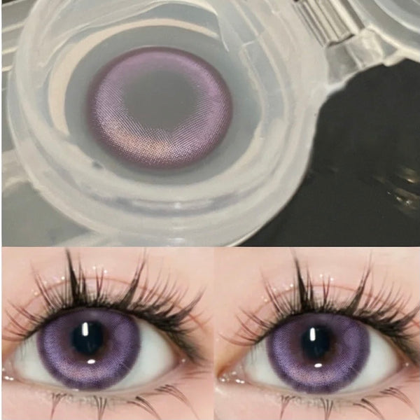 Purple colored contact lenses(2 PIECES) ct002