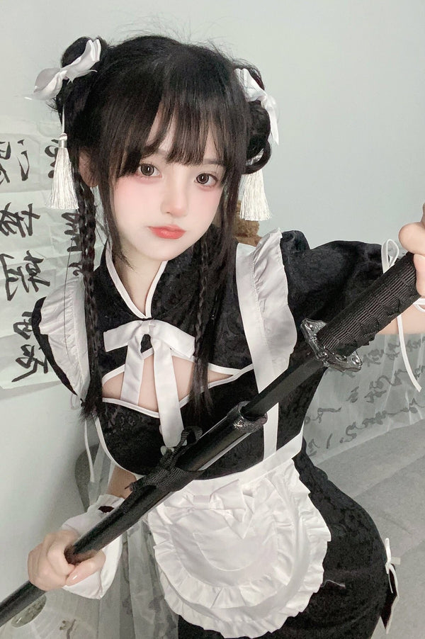 Cheongsam japanese style maid outfit  yc28122