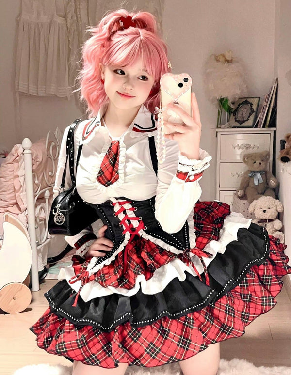 Halloween lolita rock girl cos suit  yc28191