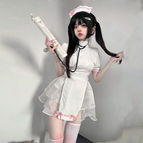 Sweet nurse cos uniform     yc28016