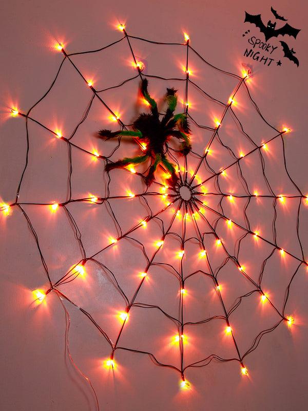 Spider web luminous string light background wall  yc28171