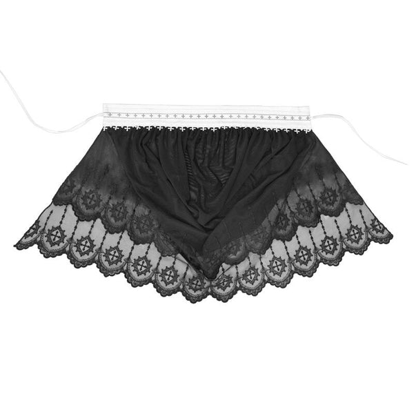 GOTHIC DARK LACE VEIL UB98185