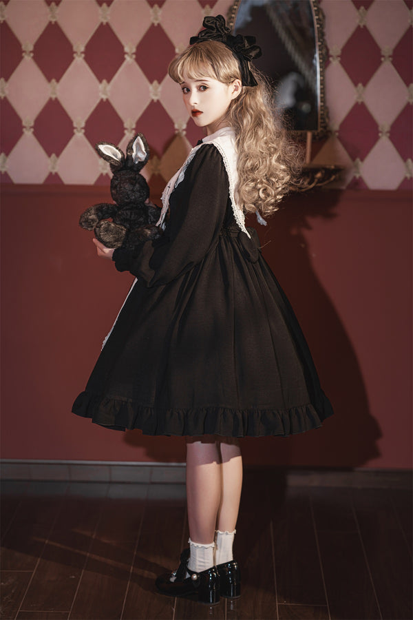 Lolita Halloween Classic Elegant Nun Dress   yc28146