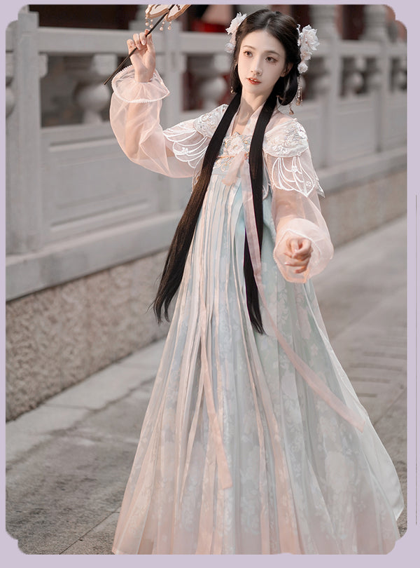 Tang-style chest-length Hanfu yc50078