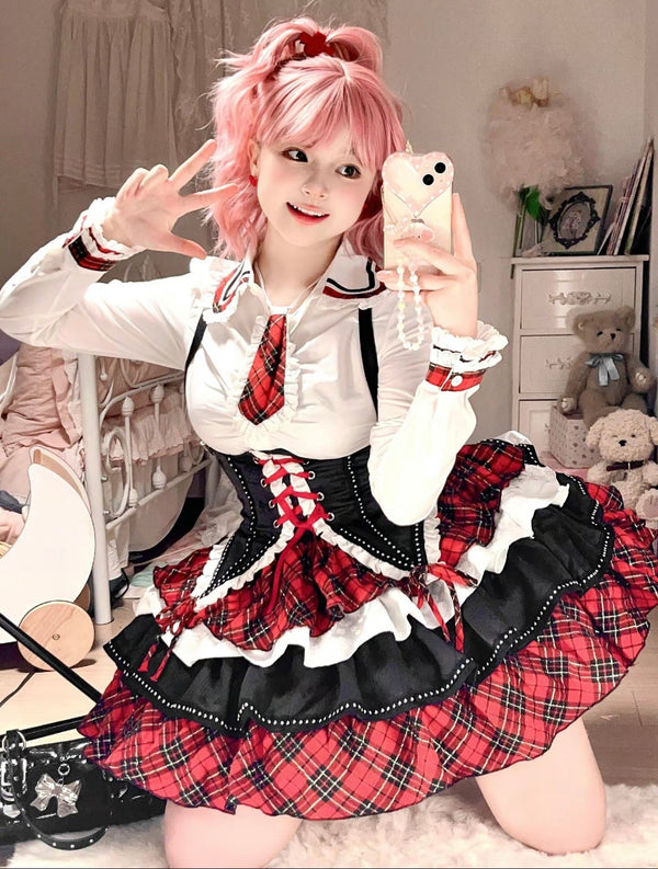 Halloween lolita rock girl cos suit  yc28191