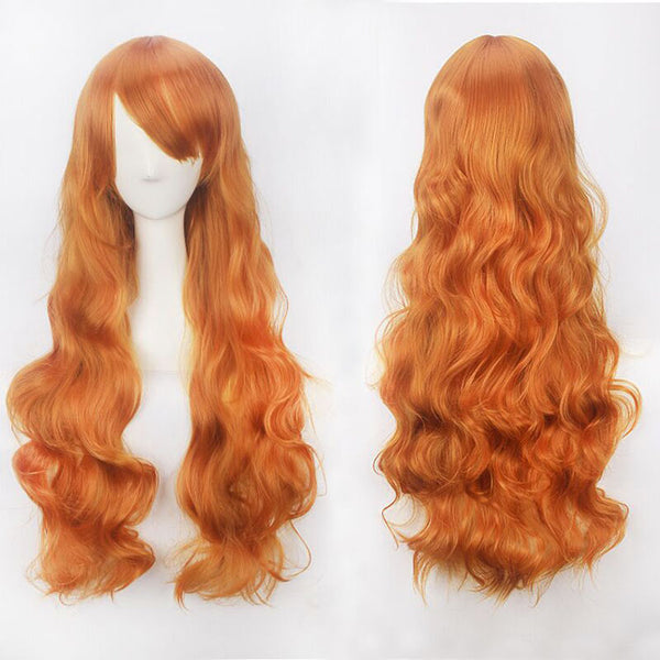 Cosplay anime long curly hair    yc28120