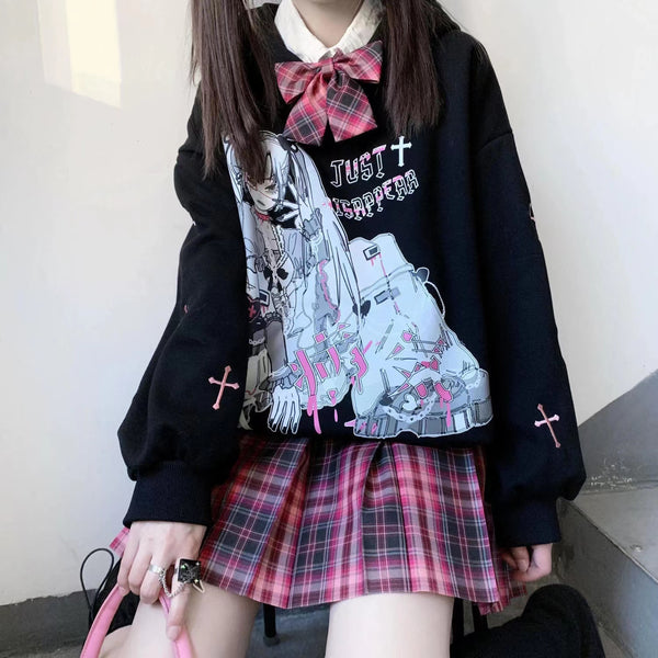 Two-dimensional cute girl's coat  yc28148