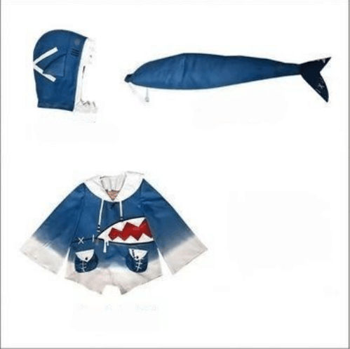 SMALL SHARK COS COSTUME yc50302