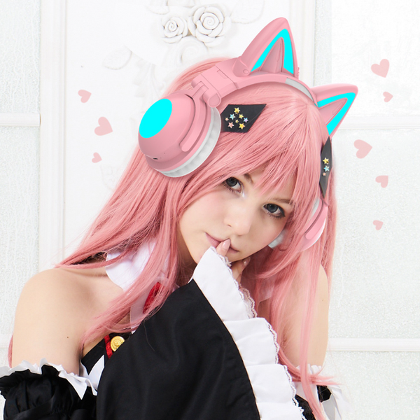 Cat ears bluetooth headset yc25027