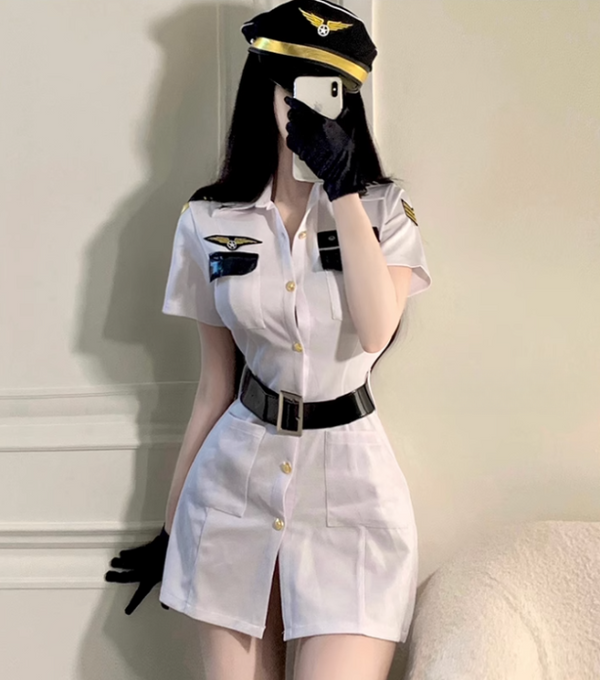 Policewoman uniform seduction suit yc25067