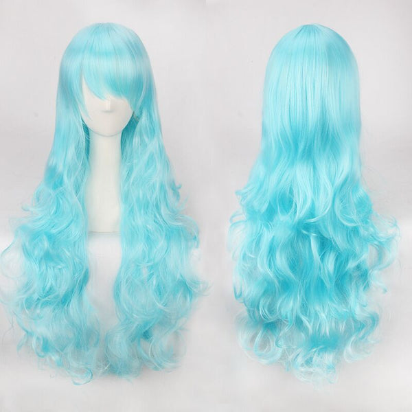 Cosplay anime long curly hair    yc28120