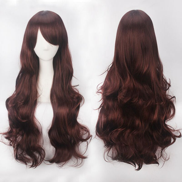 Cosplay anime long curly hair    yc28120