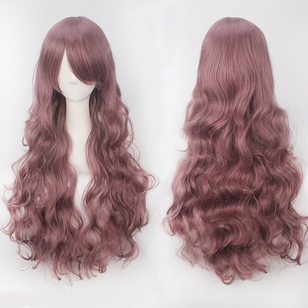 Cosplay anime long curly hair    yc28120