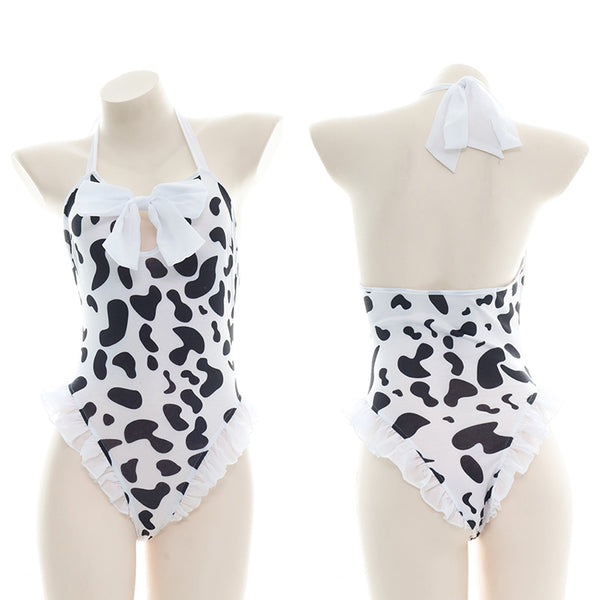 Bow cow jumpsuit AN0292