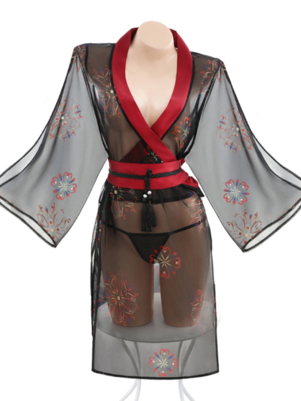 Kimono bathrobe set AN0367