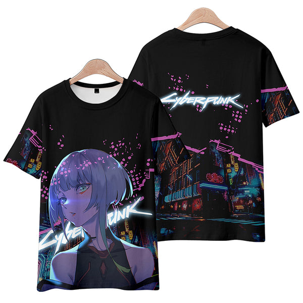 Cosplay Cyberpunk Lucy T-shirt yc25036