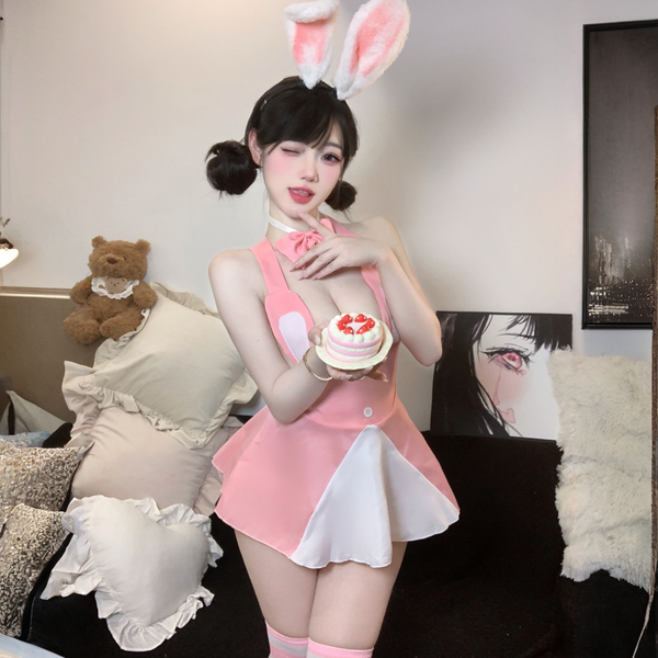 Pink Bunny Suit  AN054