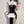 Load image into Gallery viewer, Patent leather hollow nun dress AN0190
