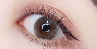 Gray contact lens   (TWO PIECE)   YC21323