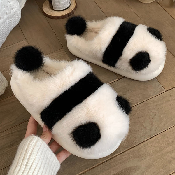 Soft cute panda slippers yc24780