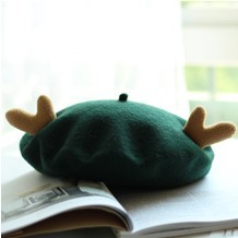 Harajuku reindeer horn beret yc23077