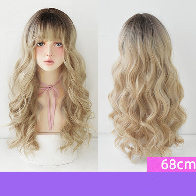 lolita cute long curly wig yc23156