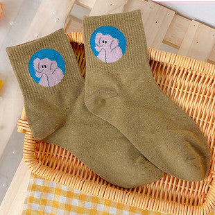 Harajuku style cute cartoon socks yc23268