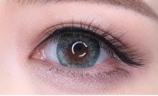 Blue-gray contact lens (TWO PIECE)  YC21242