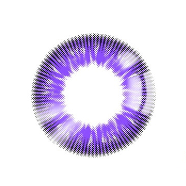 Purple contact lenses (two pieces) YC21899