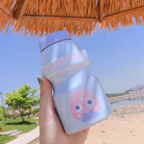 Cute style portable plastic cup yc23263