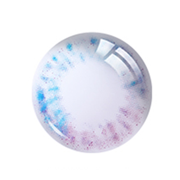 Blue-Purple Contact Lenses (Two Piece)  YC21525