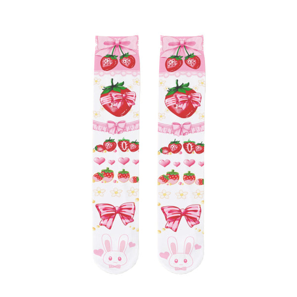 Cute Strawberry COS Stockings YC20276