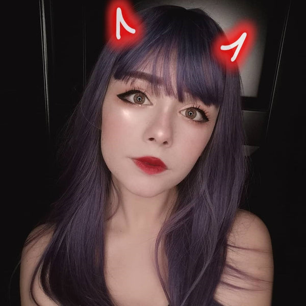 lolita purple wig yc22664