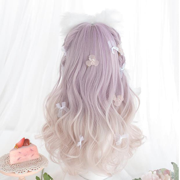 Lolita gradient long curly wig yc22848