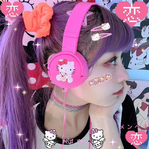 Kitty pink headphones yc23854