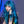 Load image into Gallery viewer, lolita blue and green curly wig YC24150
