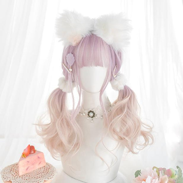 Lolita gradient long curly wig yc22848