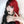 Load image into Gallery viewer, Harajuku Lolita red and black color matching wig  YC21391

