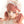 Load image into Gallery viewer, Harajuku Orange Red Long Curly Wig yc22849

