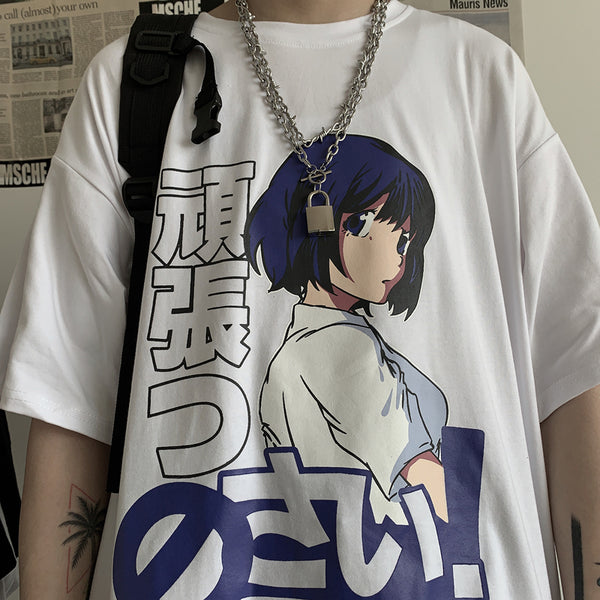 Harajuku fashion cartoon T-shirt yc23089