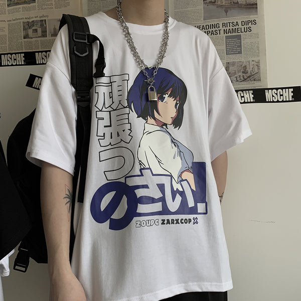 Harajuku fashion cartoon T-shirt yc23089