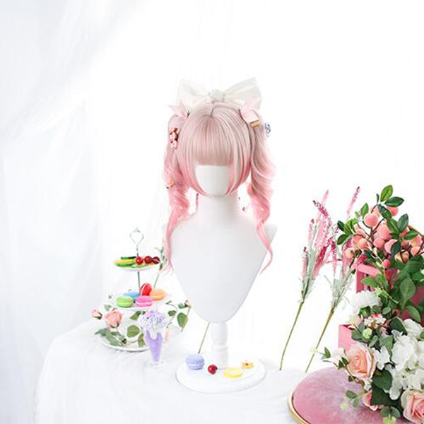 lolita sweet cute gradient wig yc23359