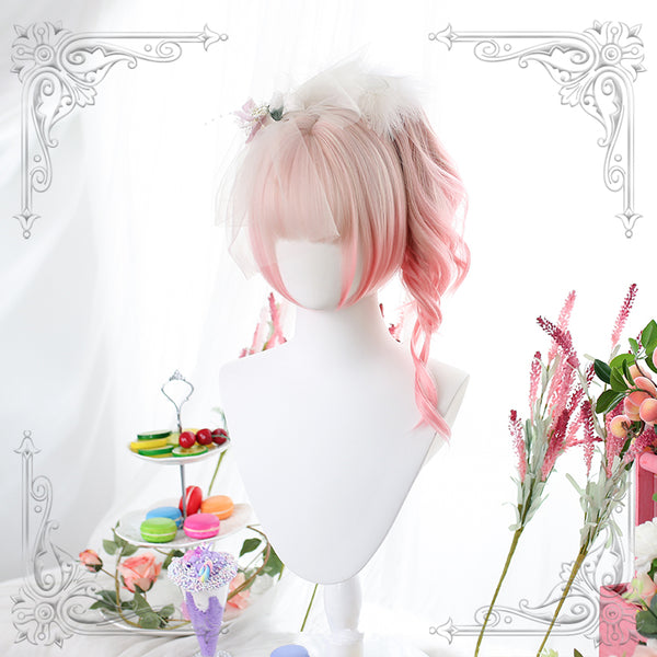 lolita sweet cute gradient wig yc23359
