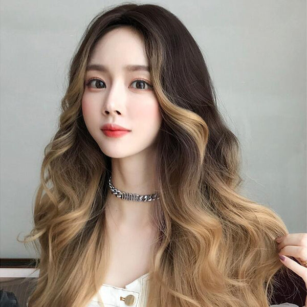 lolita cute long curly wig yc23156