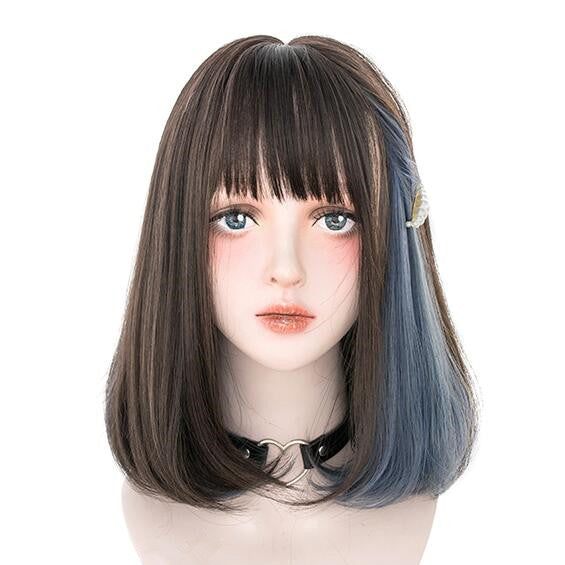 Harajuku style mixed color wig yc23260
